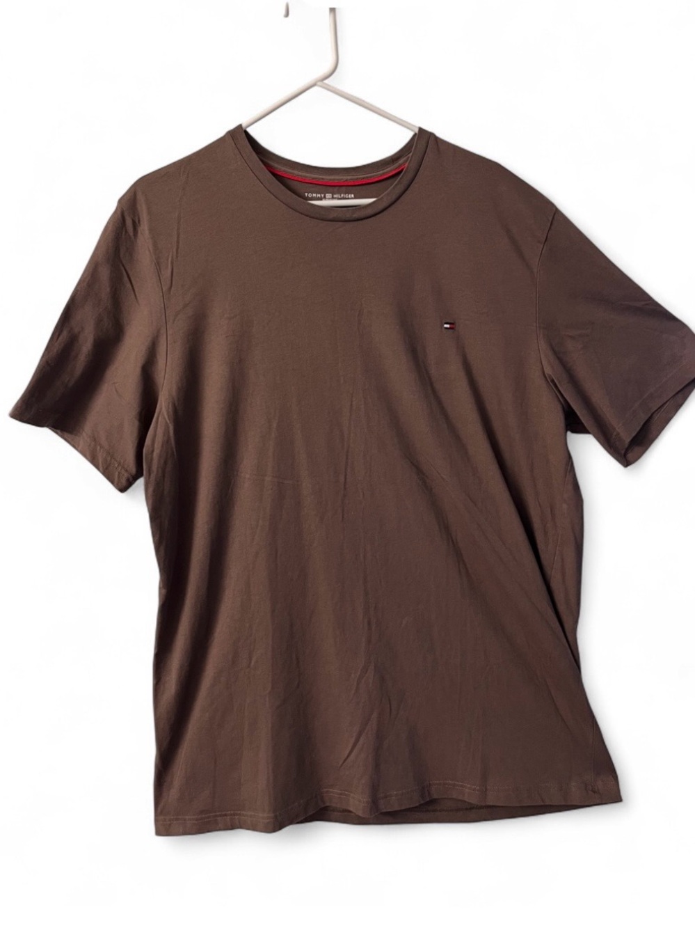 Tommy Hilfiger Brown Crew Neck T-Shirt